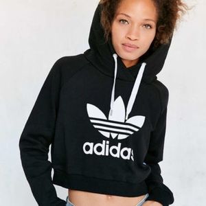 Adidas cropped hoodie